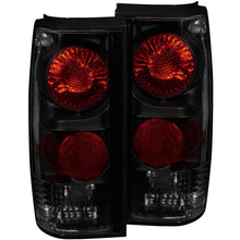 Load image into Gallery viewer, ANZO Dark Smoke Tail Light Assembly Pair for Chevrolet S-10 and GMC Sonoma (1991-1994)