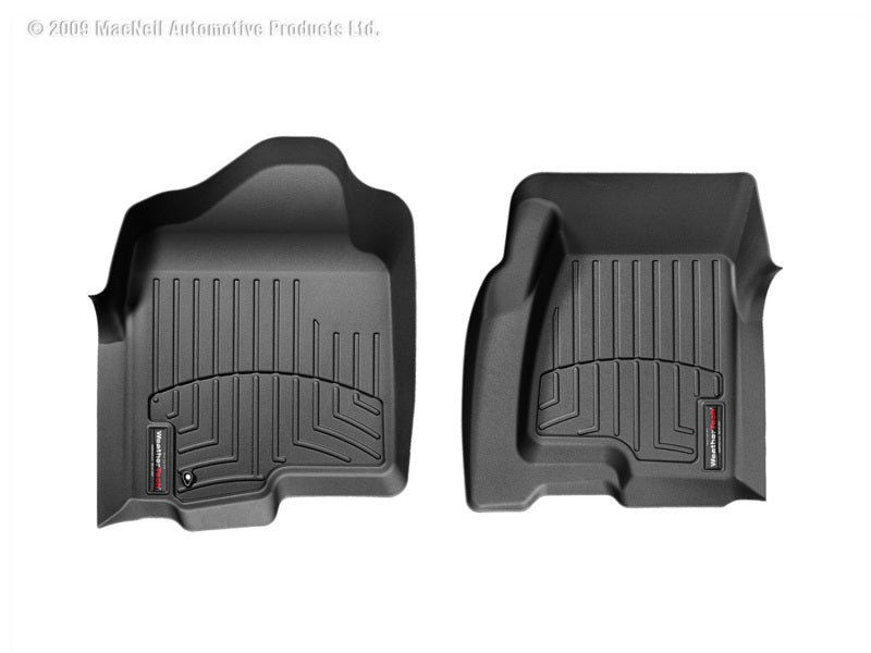 WeatherTech DigitalFit Front FloorLiner for Chevrolet Avalanche 1500 and Suburban 1500 - Black