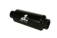 Load image into Gallery viewer, Aeromotive In-Line Marine Filter with 10 Micron Microglass Element * AN-12 ORB Port, Black Hard-Coat Finish