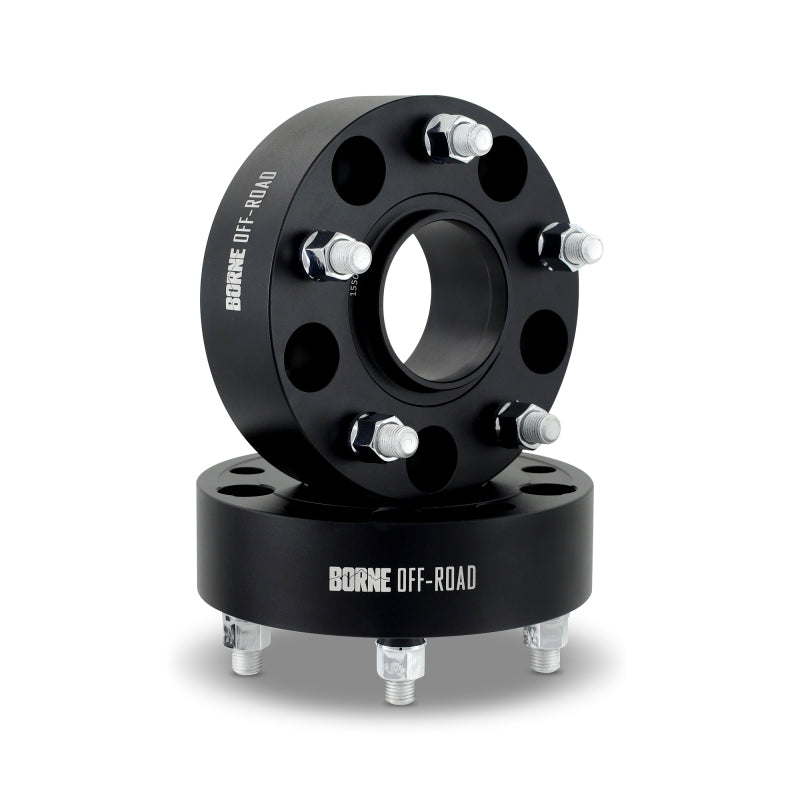Mishimoto Wheel Spacers misBNWS-016-500BK, 5x139.7 Bolt Pattern, 77.8mm Hub-Centric, 1/2-20 Thread, Black