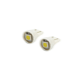 Oracle Lighting T10 1 LED 3-Chip SMD Bulbs Pair - Cool White Interior Replacement Lights