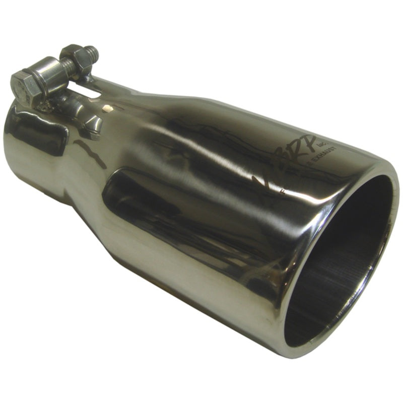 MBRP Universal Black Finish Oval Exhaust Tip 2.5 in. O.D. | 3.75 in. Inlet | 10 in. Length