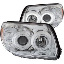 Load image into Gallery viewer, ANZO 2006-2009 Toyota 4Runner Projector Headlights with Halo - Chrome Housing, Clear Lens, Pair