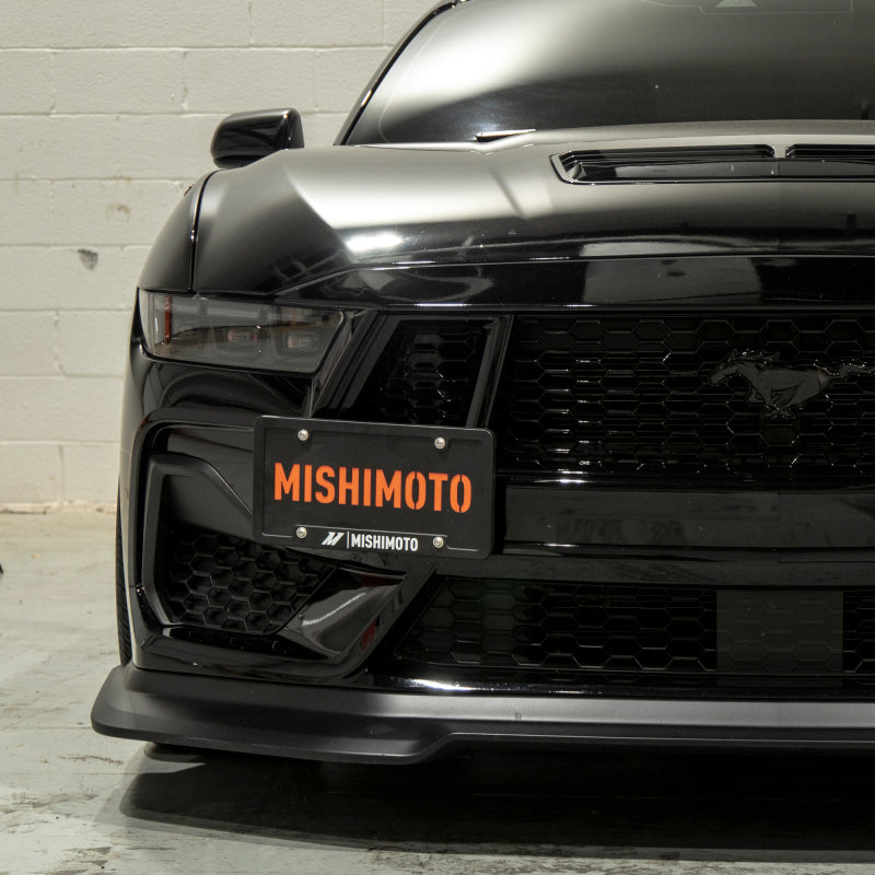 Mishimoto 2024+ Ford Mustang V8 License Plate Relocation Kit - Improve Airflow and Front-End Aesthetics