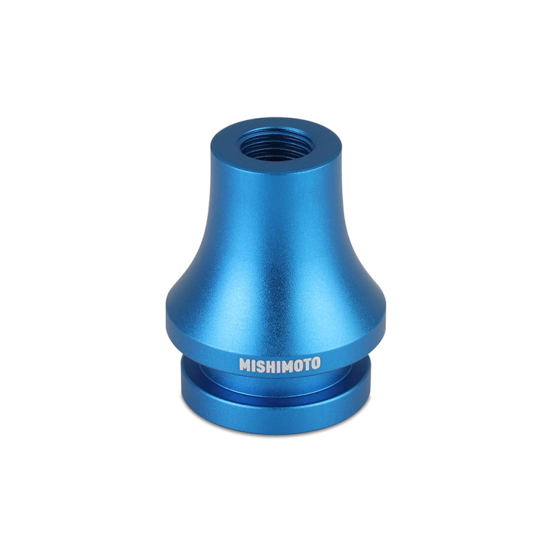 Mishimoto Shift Boot Retainer/Adapter M12x1.25 in Blue for Automotive Enhancements