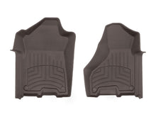 Load image into Gallery viewer, WeatherTech FloorLiner HP Front Floor Mats for 2019+ Ram 2500/3500 Crew and Mega Cab, Cocoa – Part Number wet4715451IM