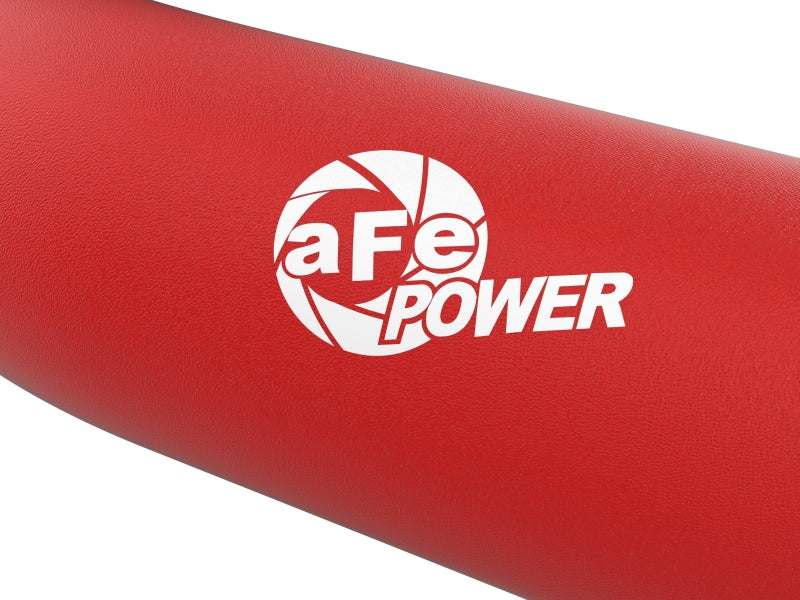 aFe BladeRunner Aluminum Hot and Cold Charge Pipe Kit for 2023 Ford F-250 and F-350 V8-6.7L Diesel Trucks - Red