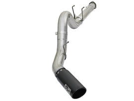 aFe ATLAS 5-Inch DPF-Back Exhaust System with Black Tip for 2017 Ford F-Series 6.7L Power Stroke Diesel