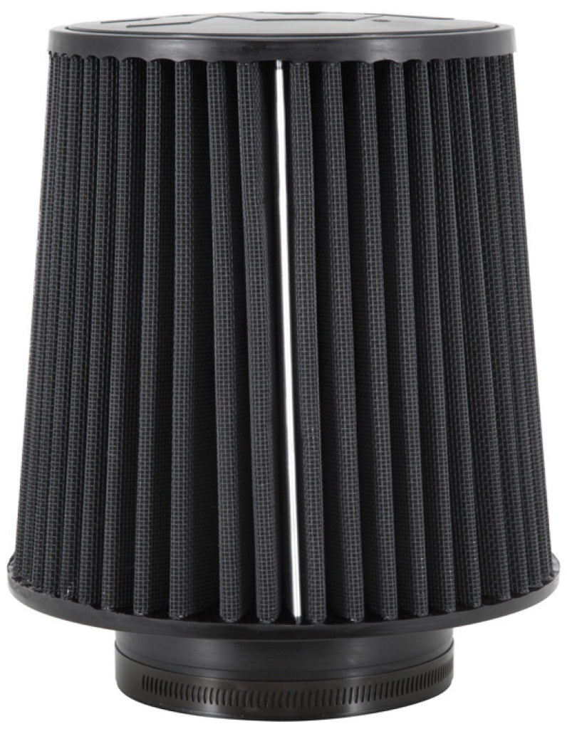 K&N Engineering Part RU-5283HBK Universal Rubber Round Tapered Air Filter for Ford F-250 Super Duty