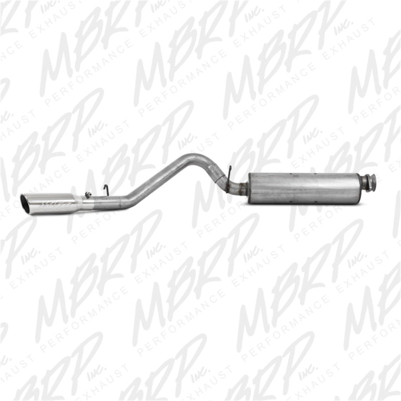 MBRP Armor Lite Series Cat Back Exhaust System for Jeep Wrangler 2002-2006 2.5L & 4.0L