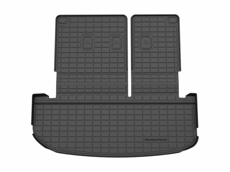 WeatherTech SeatBack Cargo Liner HP for 2020-2022 Hyundai Palisade, Behind 2nd Row, Black - Part 401730IM