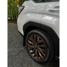 Load image into Gallery viewer, Rally Armor 25-26 Subaru Forester &amp; Hybrid Black UR Mud Flap with Grey Logo - Durable Polyurethane Protection