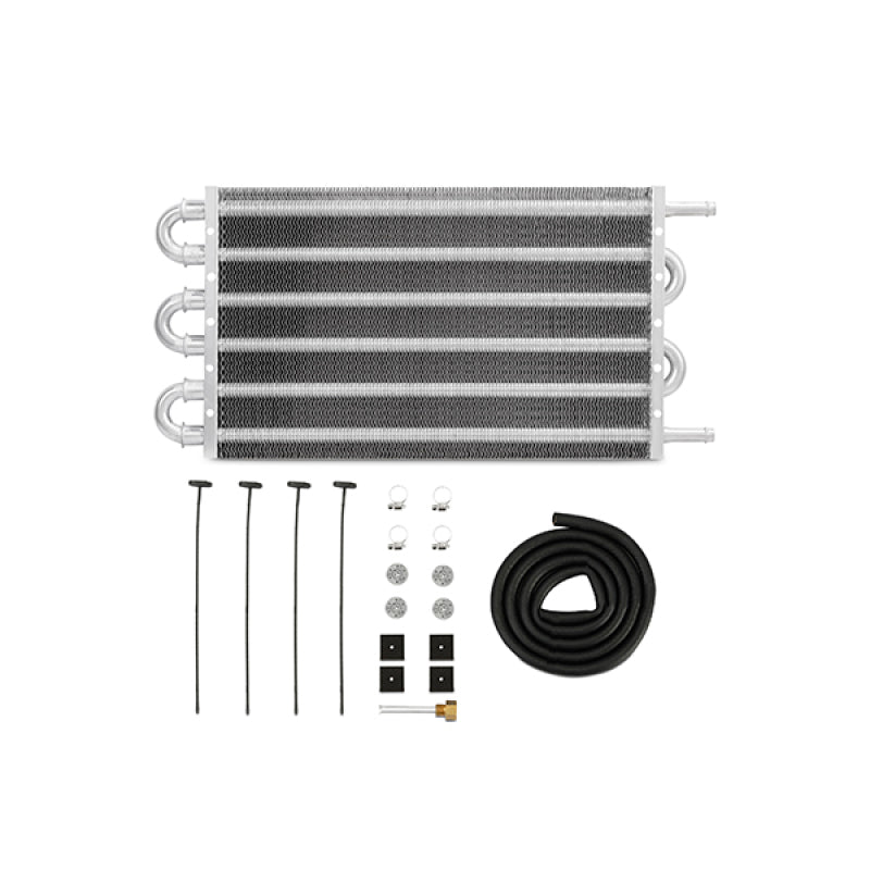 Mishimoto Universal Transmission Fluid Cooler - 12 x 7.5 x 0.75 Inches for Automotive Fluids