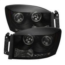 Load image into Gallery viewer, Spyder Projector Headlights with LED Halo for Dodge Ram 1500 and 2500 (2006-2008)