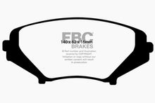 Load image into Gallery viewer, EBC Yellowstuff Front Brake Pads for Mazda RX-8 - High Performance Street and Track Use