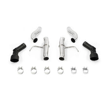 Load image into Gallery viewer, Mishimoto 2016+ Chevrolet Camaro 2.0T Dual-Tip Race Axle-Back Exhaust with Black Tips