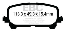 Load image into Gallery viewer, EBC Ultimax2 Rear Brake Pads for Acura MDX 2014-2017 * OEM Replacement, Low Dust &amp; Long-Lasting Performance