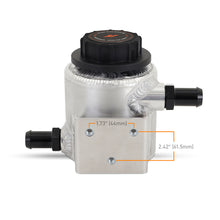 Load image into Gallery viewer, Mishimoto Universal Aluminum Coolant Expansion Tank – Brushed Finish for Toyota Tundra and Tacoma