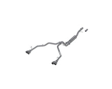 Load image into Gallery viewer, MBRP Armor Lite Series 2021+ Chevy Tahoe / GMC Yukon Aluminum 3-Inch Dual Split Cat-Back Exhaust System with Quad Tips