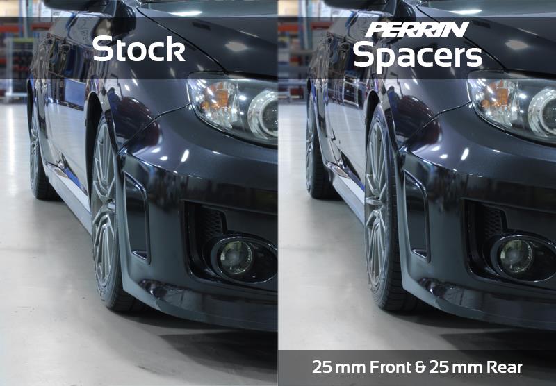 Perrin Performance 30mm Wheel Spacers for Subaru WRX, STI, BRZ & Toyota GR86 - 5x100 Bolt Pattern