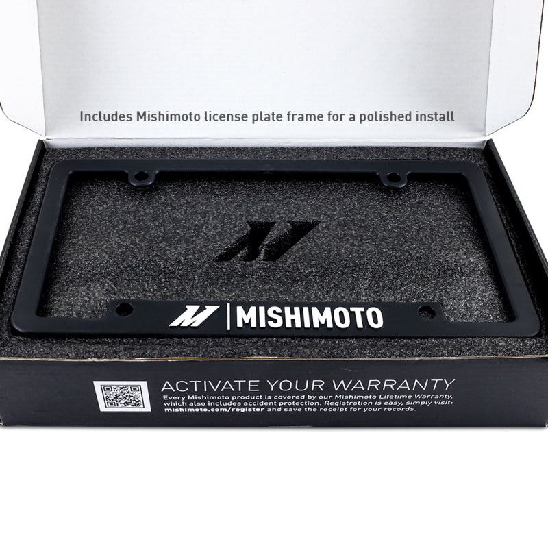 Mishimoto 2024+ Ford Mustang V8 License Plate Relocation Kit - Improve Airflow and Front-End Aesthetics