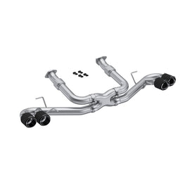 MBRP Armor Pro Series Exhaust System for Chevrolet Corvette C8 (2020-2026) with Carbon Fiber Tips - Part S70423CF