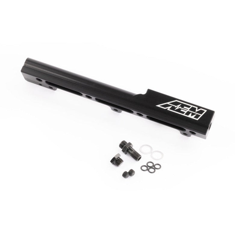 AEM 99-00 Honda Civic Si Black Fuel Rail