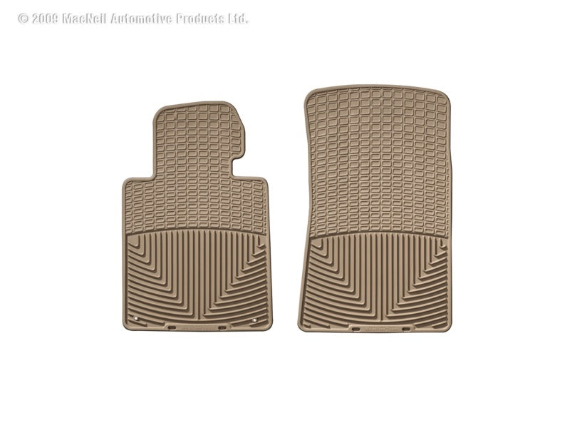 WeatherTech All-Weather Front Floor Mats for BMW 3 Series and M3 Convertible * Tan, Part WETW24TN