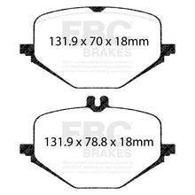 Load image into Gallery viewer, EBC DP42443R Yellowstuff Rear Brake Pads for 2019-2022 Mercedes-Benz G63 AMG and GLS Models