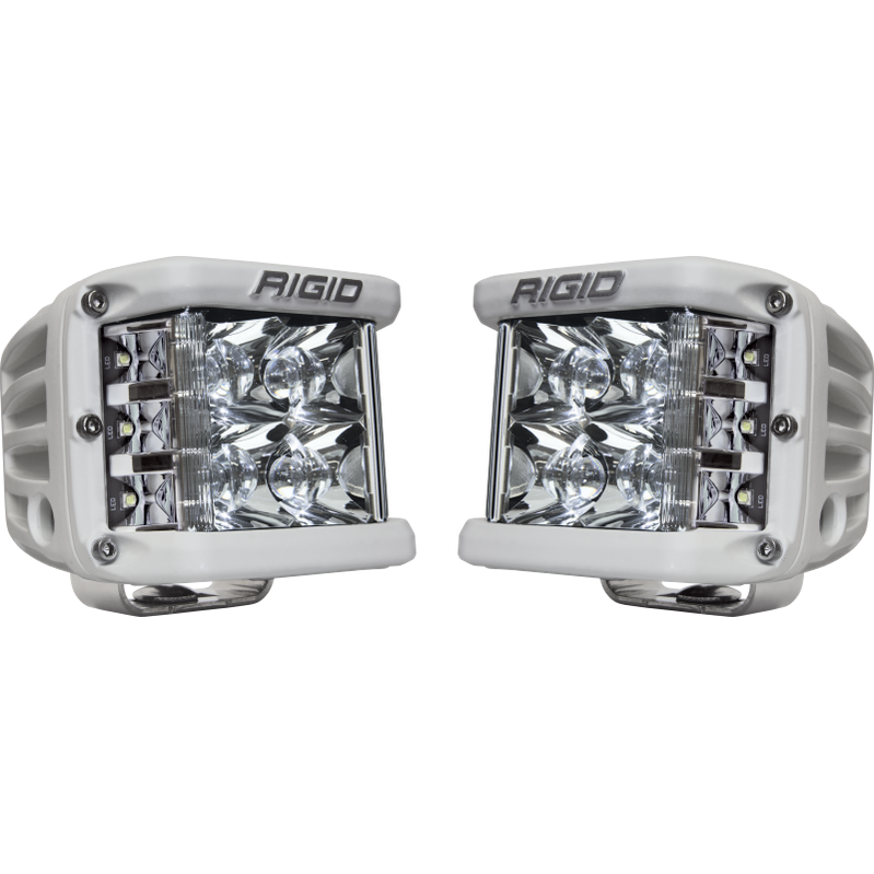 Rigid Industries D-SS PRO Dually-Side Shooter LED Pod Light Set of 2 * White Housing