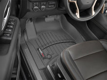 Load image into Gallery viewer, WeatherTech DigitalFit Front FloorLiner for 2021 Chevrolet Suburban and Tahoe in Black