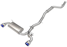 Load image into Gallery viewer, aFe Power Takeda Cat-Back Exhaust System for 2021-2024 Toyota GR Supra 2.0L with Blue Tips