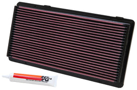 K&N Engineering 33-2122 High-Flow Reusable Air Filter for Jeep Cherokee 2.5L/4.0L
