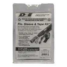 Load image into Gallery viewer, DEI Fire Sleeve and Tape Kit 3/4 Inch ID x 3 Feet for High-Temperature Protection