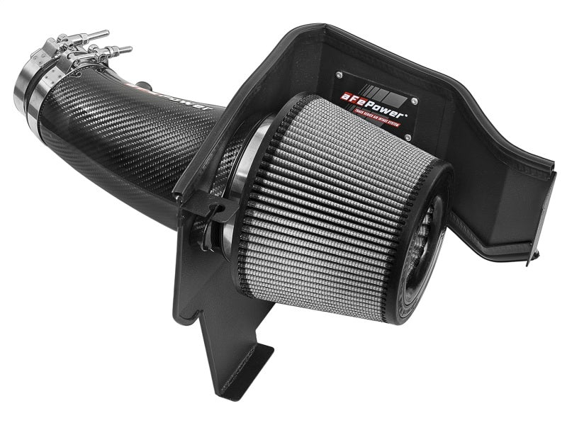 aFe POWER Magnum FORCE Carbon Fiber Stage 2 Pro Dry S CAI System for Dodge Challenger, Charger, Chrysler 300 SRT8 6.4L V8 (2011-2018)