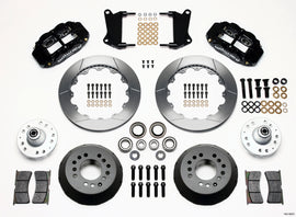 Wilwood Narrow Superlite 6R Front Hub Kit with 12.88-inch Rotors for 1964-1974 American Muscle Cars