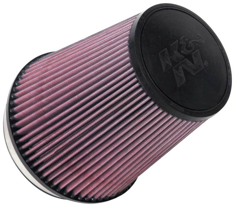 K&N Engineering Universal Tapered Air Filter Part #KNNRU-1020 - 6-inch Flange, 8-inch Height, Reusable and Washable for Automotive and Equipment Applications