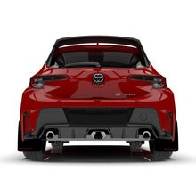 Load image into Gallery viewer, Rally Armor 23-25 Toyota GR Corolla Black Mud Flap with Light Blue Logo - Durable Polyurethane Protection