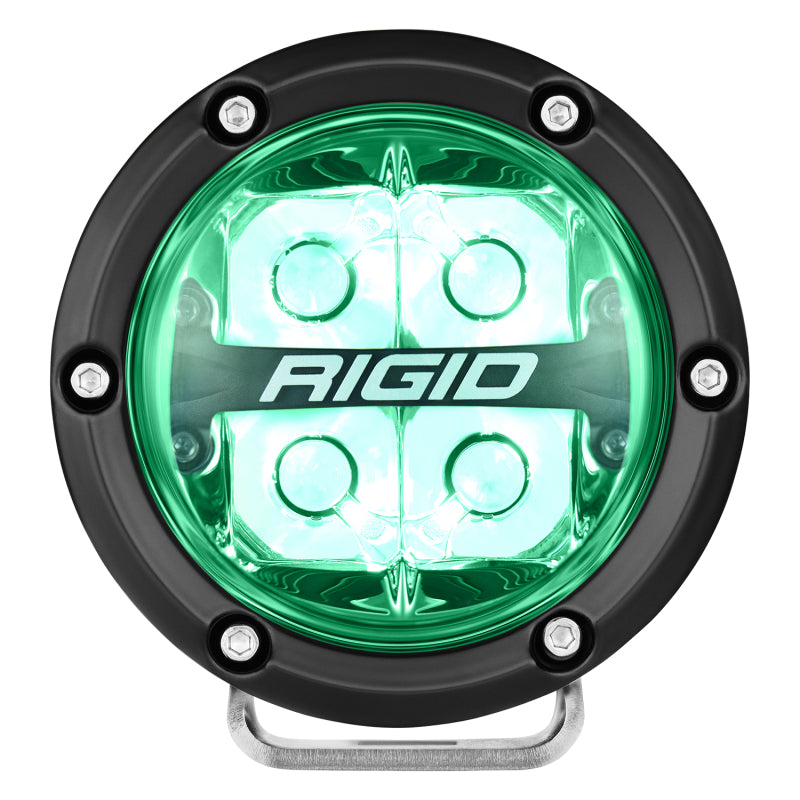 Rigid Industries 360-Series 4 Inch RGBW LED Off-Road Spot Beam Light Pair