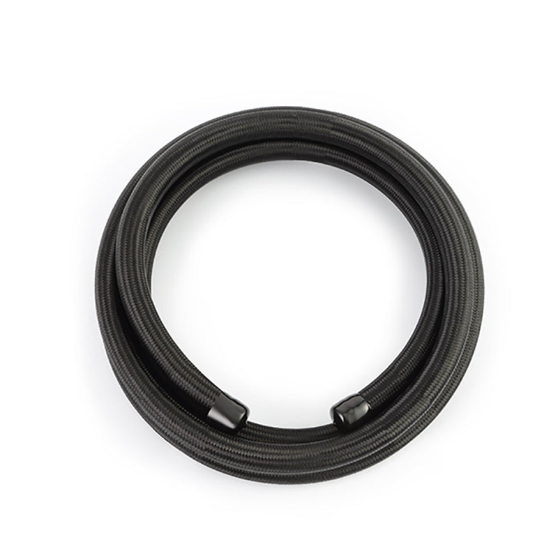 Mishimoto 10ft Stainless Steel Braided Hose with -10AN Fittings - Black