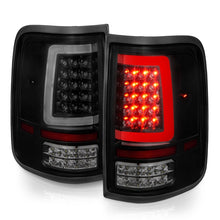 Load image into Gallery viewer, ANZO 2004-2006 Ford F-150 LED Tail Light Assembly with Light Bar, Smoke Lens, Black Housing – Pair