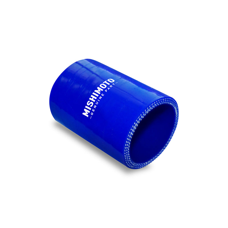 Mishimoto 4 Inch Silicone Straight Coupler - Blue