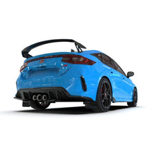Load image into Gallery viewer, Rally Armor 23-25 Honda Civic Type R Black Mud Flap with Light Blue Logo – Durable Polyurethane Splash Guards