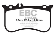 Load image into Gallery viewer, EBC Yellowstuff Front Brake Pads for Mercedes-Benz CL550 and S550 * Part Number ebcDP42138R
