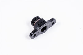 Radium Engineering FPR Adapter - 8AN ORB, 11mm Bore, 39mm Spacing, M6 for 2008 Mitsubishi Lancer