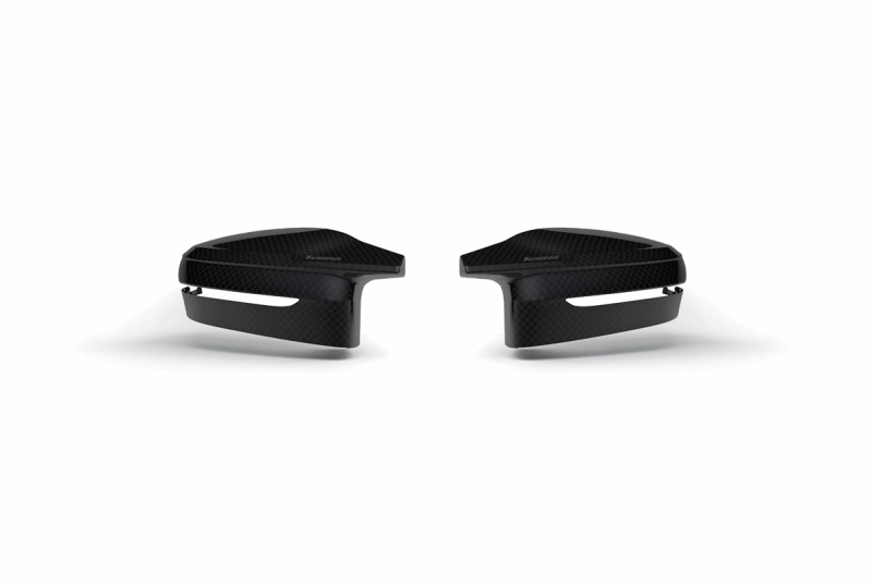 Akrapovic Gloss Carbon Mirror Cap Set for BMW G87 M2, G80 M3 & G82 M4 (2021+)