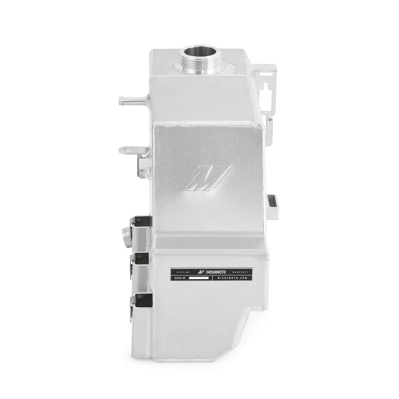 Mishimoto 2011-2019 Ford 6.7L Powerstroke Aluminum Degas Tank Kit - Natural Finish