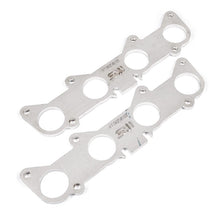 Load image into Gallery viewer, Stainless Works Ford 5.2L/5.0L Coyote Round Port Header 304 Stainless Steel Exhaust Flanges - 1-7/8 inch Primaries