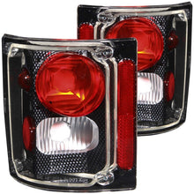 Load image into Gallery viewer, ANZO Chevrolet C10 Tail Light Assembly Pair with Clear/Red Lens and Carbon Housing
