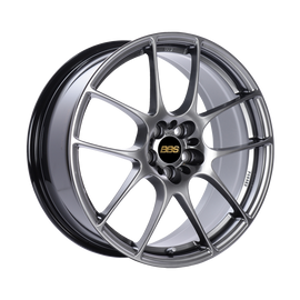 BBS RF 18x8 Inch Diamond Black Alloy Wheel with 5x112 Bolt Pattern and ET45 Offset